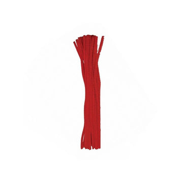 Accesorii creatie - sarma plusata, rosu, set 25 buc, Colorarte