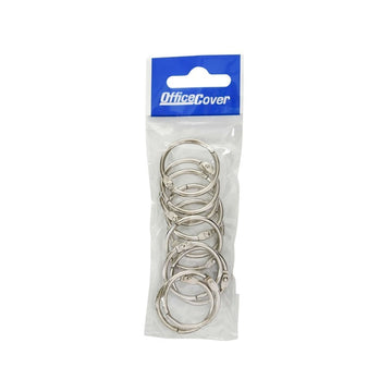 Accesorii creatie - inele metal, 14mm, set 10 buc, Colorarte