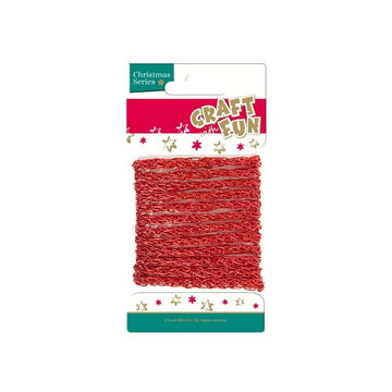 Banda decorativa - lant, 2m, diverse culori, Craft with Fun, Craft Rope