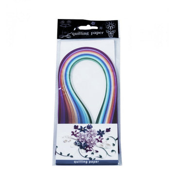 Hartie quilling, 0.5x39cm, diverse culori, intense, set 150-160 buc, CNX, YZ5216