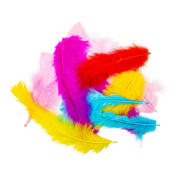 Accesorii creatie - pene, 12-18cm, set 10 buc, Colorarte