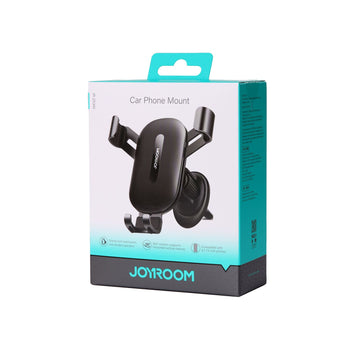 Suport Auto Joyroom JR-ZS392, Montaj Ventilatie, Cleme Laterale, Steel PullClip - Negru