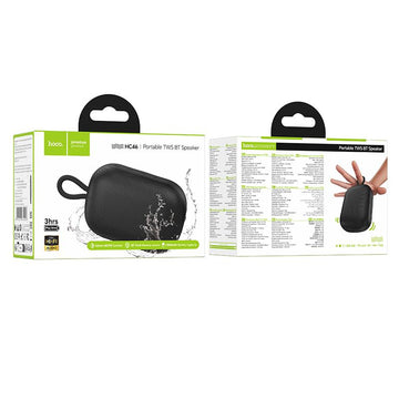 Boxa Portabila Sport Hoco HC46, BT 6.0, 7W, 1200mAh, FM, TF Card, USB, TWS - Negru