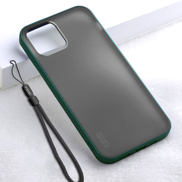 Husa X-Level Beetle pentru iPhone, Xr, Frosted, Edge Green / Grey - Matte