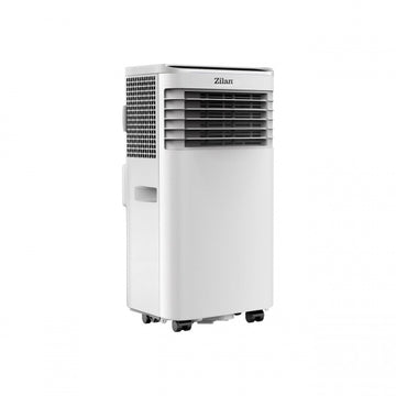 Aer conditionat portabil Zilan ZLN7101, 9000 BTU, 3 in 1, racire 16°C, dezumidificare, ventilatie, Timer 24h, filtru lavabil, alb