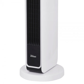 Aeroterma ceramica turn Zilan ZLN2069 alb 2200W, LED, telecomanda