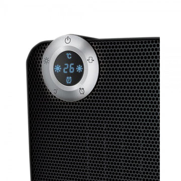 Aeroterma ceramica Zilan ZLN2021 negru 1800W, LED, compacta