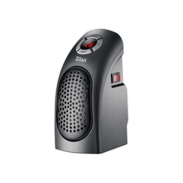 Aeroterma ceramica Zilan ZLN2281, 400W, 2 trepte, ecran LCD, negru