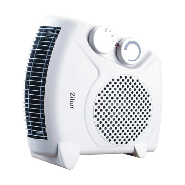 Aeroterma de podea Zilan ZLN5534 alba 2000W, termostat, aer rece