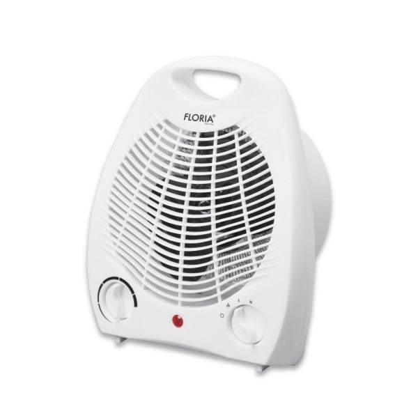 Aeroterma Floria ZLN6151 2000W, 2 trepte, termostat reglabil, alba