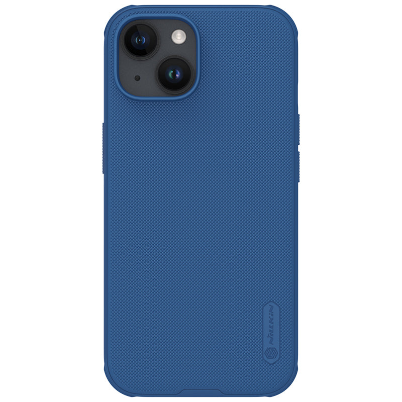 Husa Nillkin, pentru iPhone 15, Frosted Series, PVC, Blue