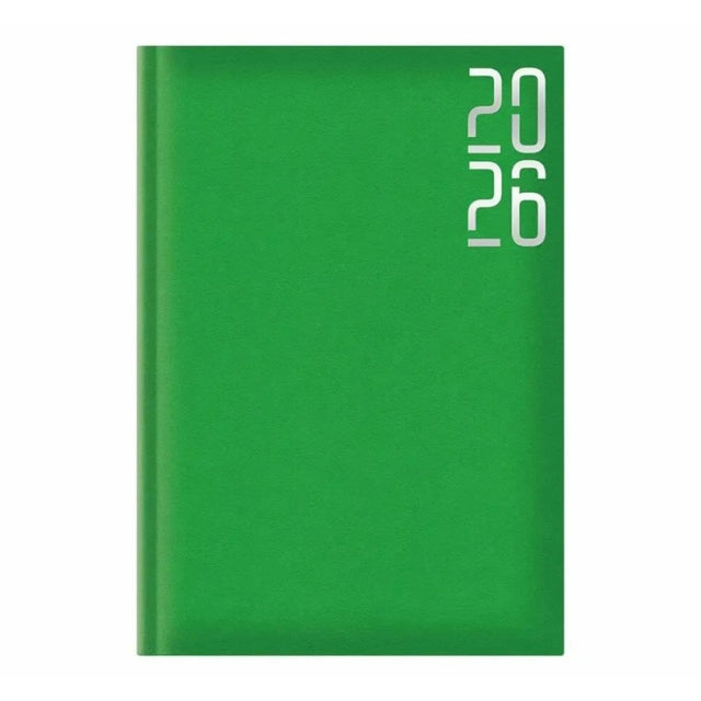 Agenda A5 datata 2026 Artibest EJ-1203, 336 pagini, coperta buretata verde deschis