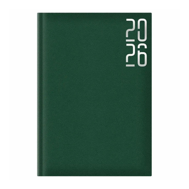 Agenda A5 datata 2026 Artibest EJ-1205, 336 pagini, coperta buretata verde