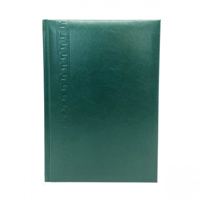 Agenda A5 nedatata Herlitz 9479790, 224 pagini, coperta buretata verde