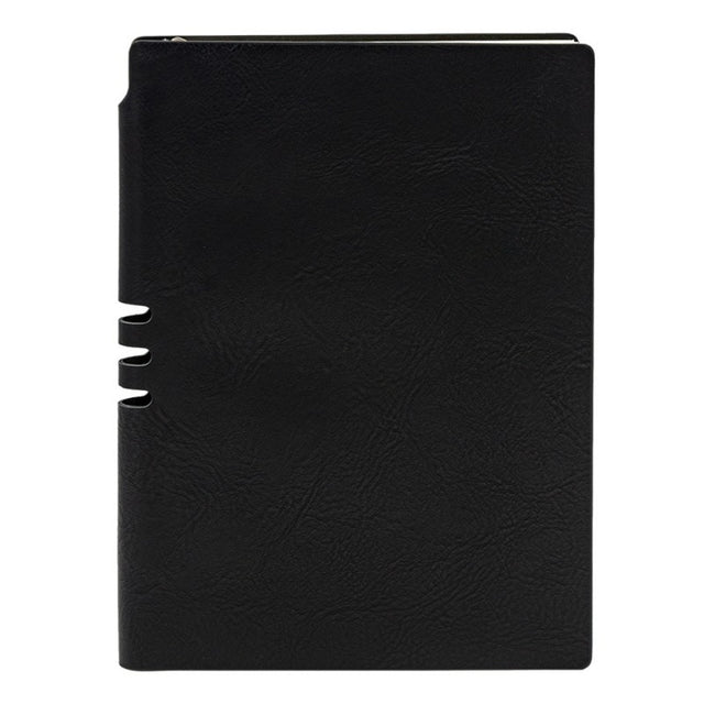 Agenda A5 nedatata CNX 229-25, coperta imitatie piele neagra