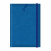 Agenda A5 nedatata Colere EJ-1505, 224 pagini, cu elastic, albastru royal