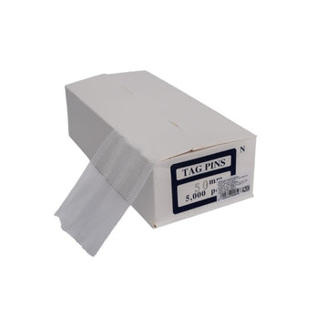 Agrafe plastic pentru etichetat textile 50mm, CNX, standard, set 5000 fire
