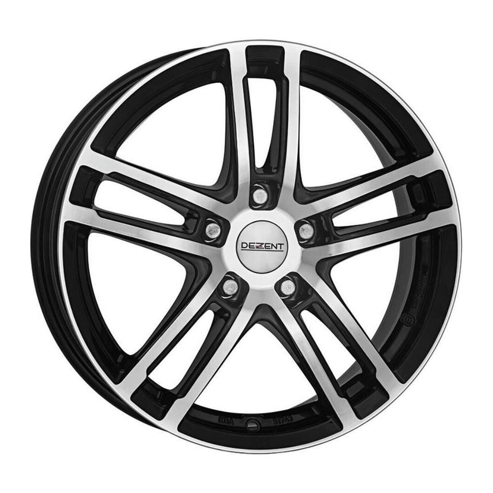 Janta aliaj DEZENT TZ dark Black/polished 7.5x17 5x110 ET33 CB65.1