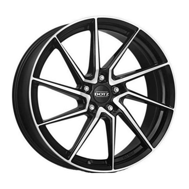 Janta aliaj DOTZ Spa dark Black/polished 7.5x17 5x114.3 ET38 CB71.6