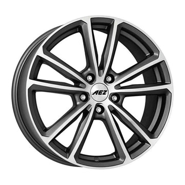 Janta aliaj AEZ Tioga titan Graphite matt/polished 8x18 5x112 ET30 CB66.6