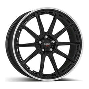 Janta aliaj DOTZ Sonoma dark Black matt/polished lip 9.5x19 5x112 ET35 CB70.1