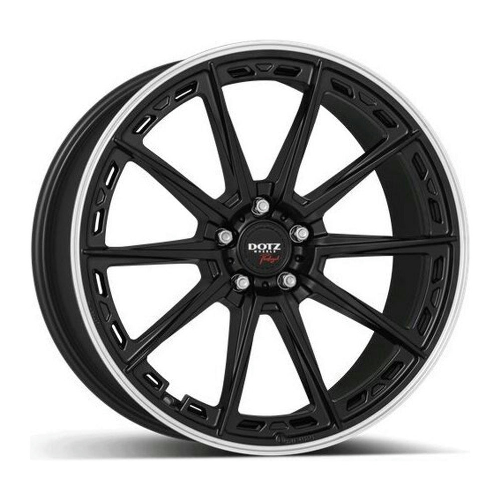 Janta aliaj DOTZ Sonoma dark Black matt/polished lip 8.5x19 5x120 ET47 CB72.6