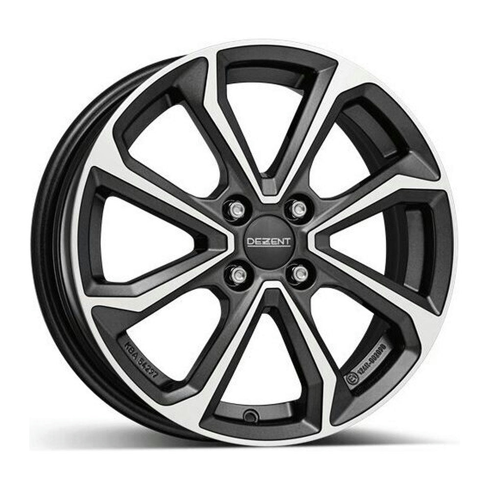 Janta aliaj DEZENT KT dark Gunmetal/polished 6x16 4x100 ET49 CB54.1