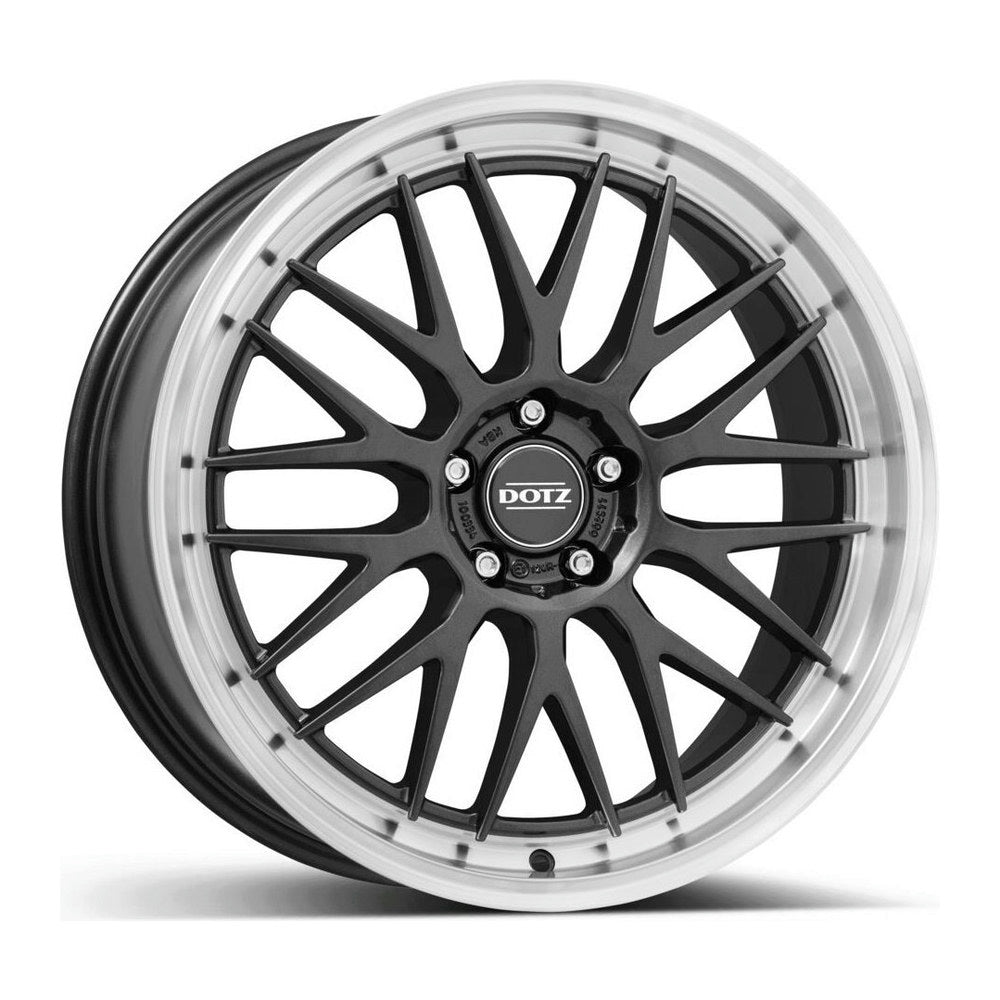Janta aliaj DOTZ Bilbao dark Gunmetal/polished lip 9.5x19 5x120 ET40 CB72.6