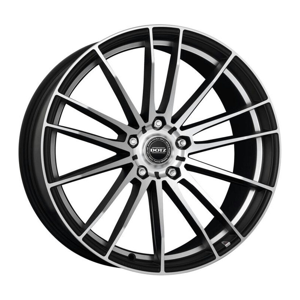 Janta aliaj DOTZ Fast Fifteen Black matt/polished 8.5x20 5x108 ET35 CB70.1