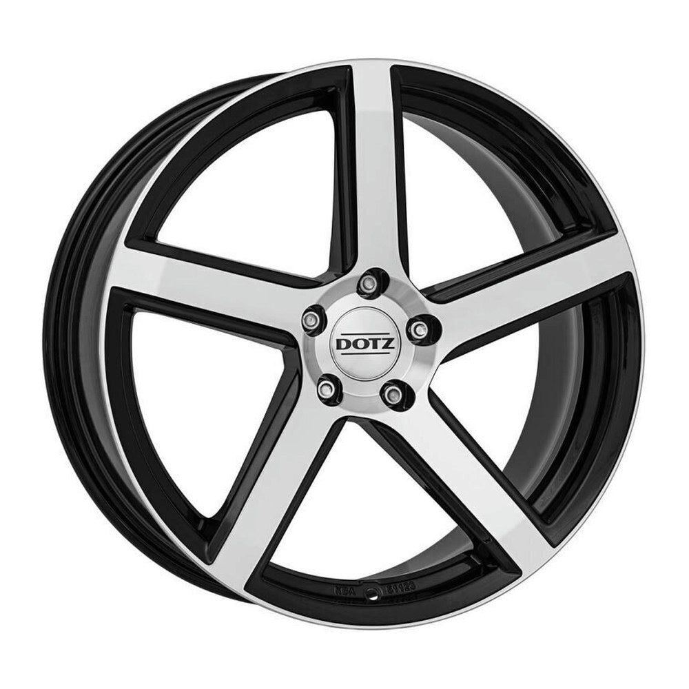 Janta aliaj DOTZ CP5 dark Black/polished 7x16 5x108 ET45 CB70.1