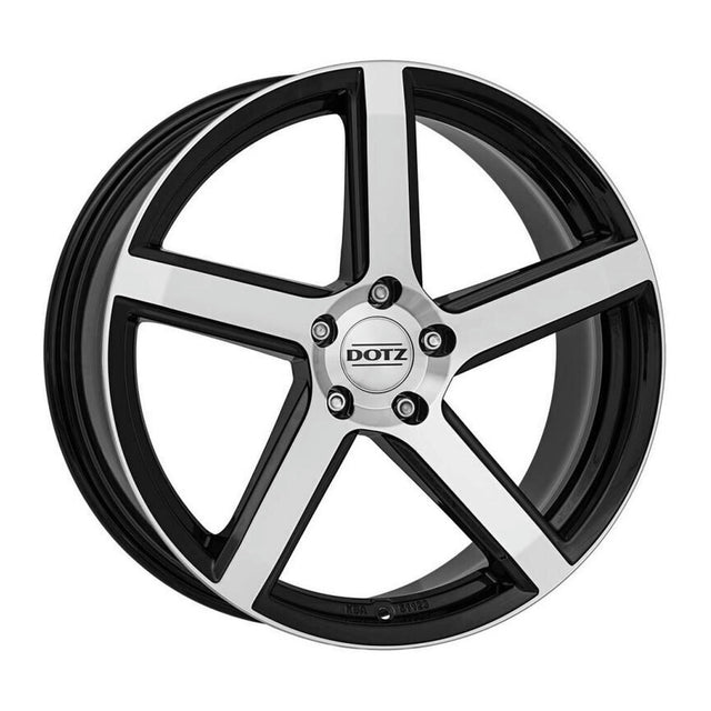 Janta aliaj DOTZ CP5 dark Black/polished 7x16 5x108 ET45 CB70.1