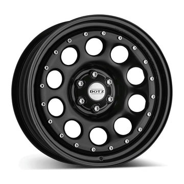 Janta otel DOTZ 4x4 Modular Beadlock 18z Black 7.5x18 6x114.3 ET18 CB66