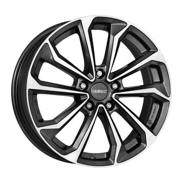 Janta aliaj DEZENT KS dark Gunmetal/polished 7.5x18 5x114.3 ET51 CB67.1