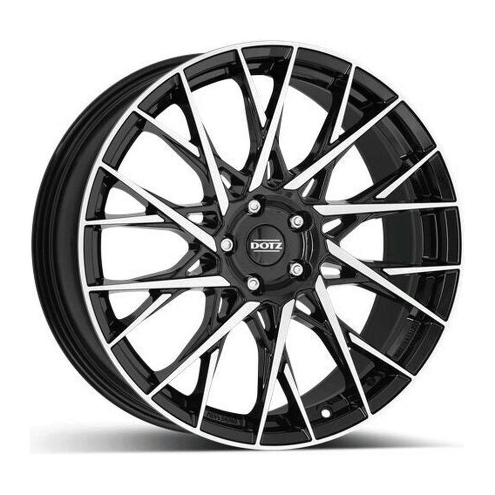 Janta aliaj DOTZ Fuji dark Black/polished 7.5x18 5x112 ET46 CB57.1