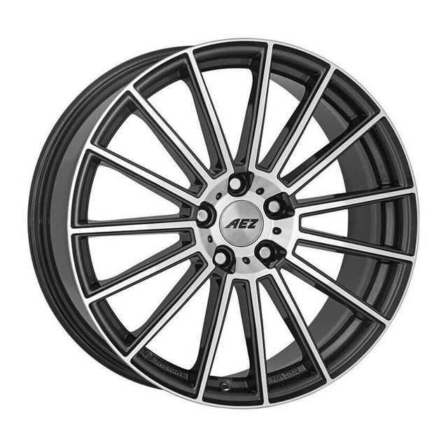 Janta aliaj AEZ Steam Gunmetal/polished 8x18 5x108 ET45 CB63.4