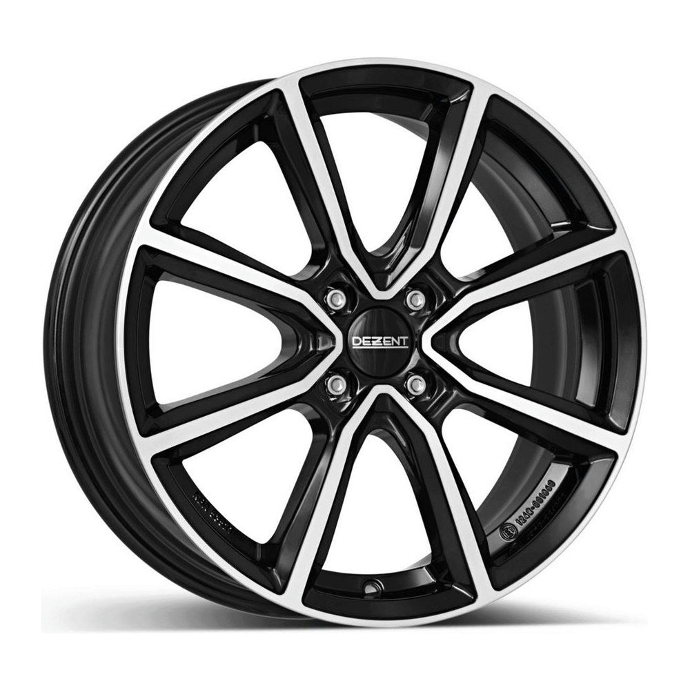 Janta aliaj DEZENT TN dark Black/polished 7x18 4x100 ET45 CB60.1