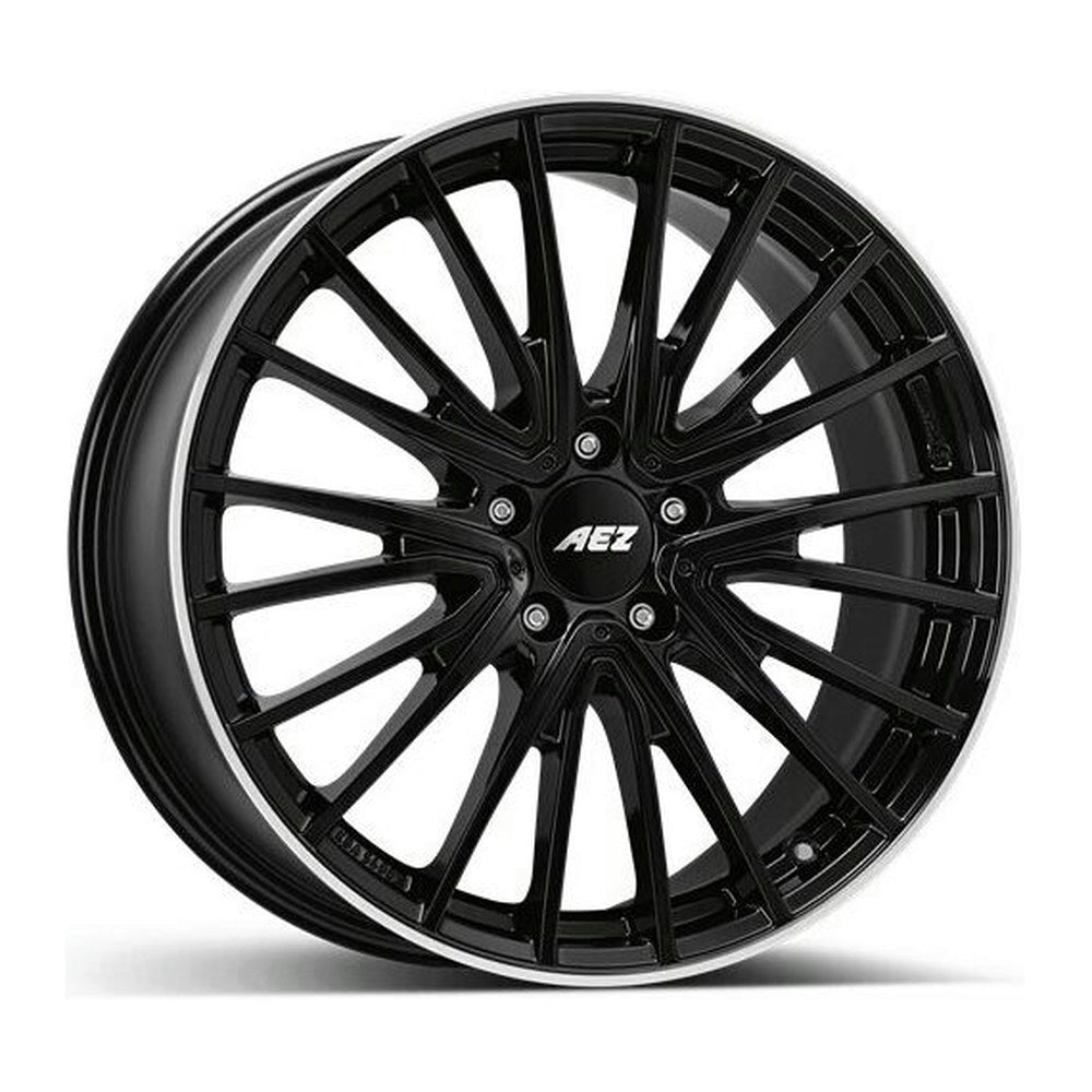 Janta aliaj AEZ Berlin black Black/polished lip 7.5x19 5x112 ET53.5 CB66.6