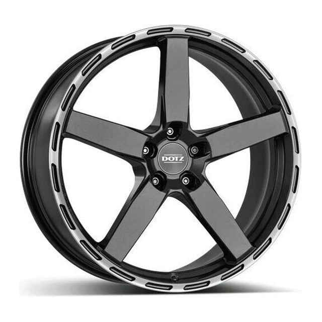 Janta aliaj DOTZ MarinaBay dark Gunmetal/polished lip 9.5x20 5x112 ET35 CB70.1
