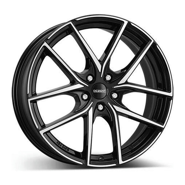 Janta aliaj DEZENT TO dark Black/polished 7.5x18 5x114.3 ET45 CB67.1