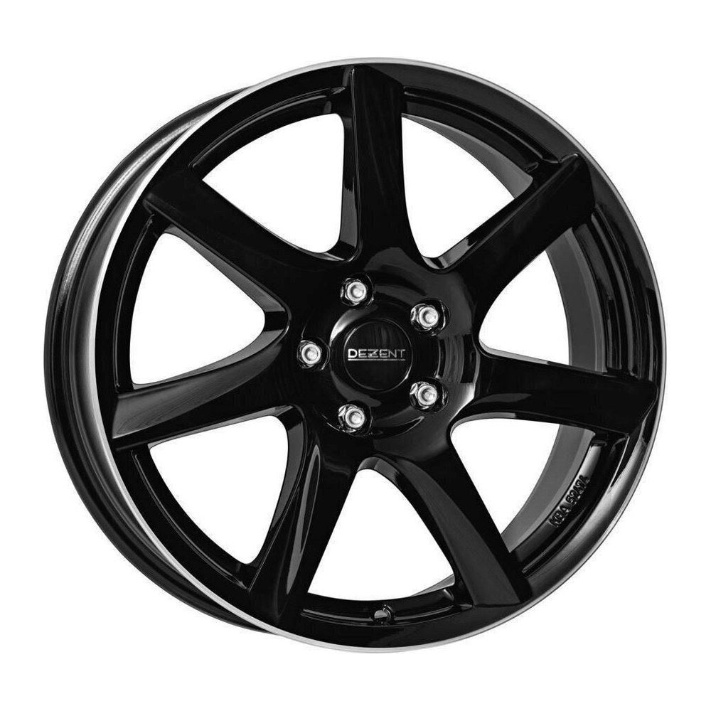 Janta aliaj DEZENT TW dark Black/polished lip 6.5x16 4x100 ET40 CB60.1