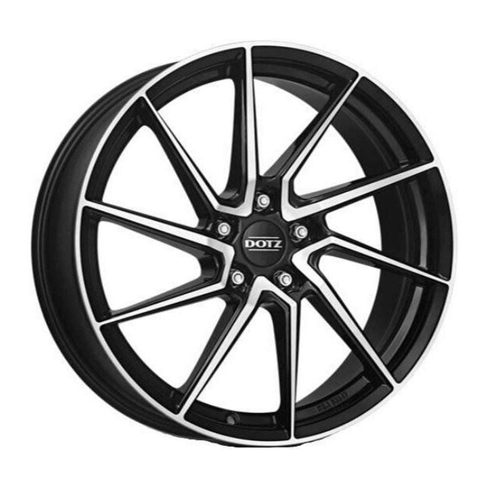 Janta aliaj DOTZ Spa dark Black/polished 8x18 5x112 ET48 CB70.1