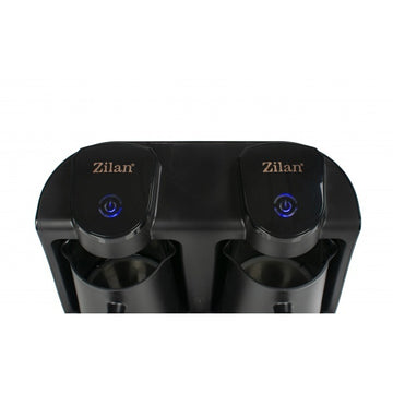 Aparat cafea turceasca dublu Zilan ZLN1291 – 400W+400W, 250ml+250ml, negru