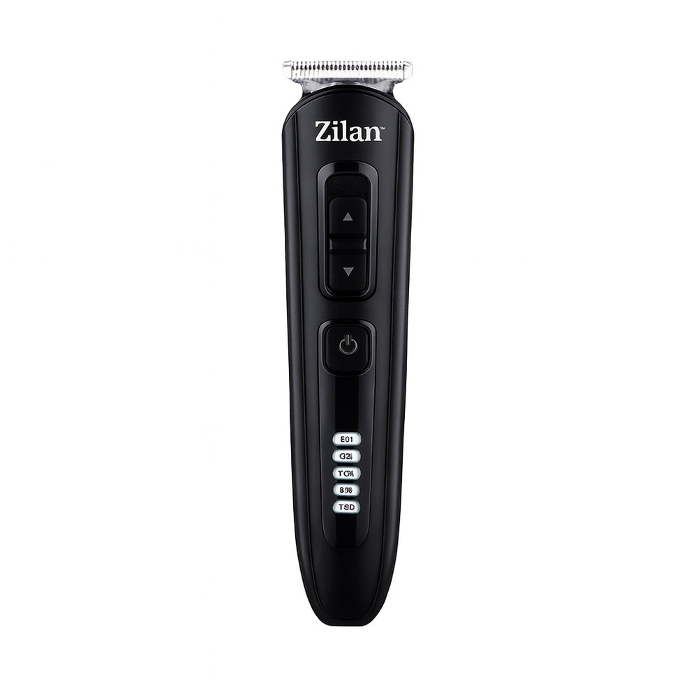Aparat de tuns 10 in 1 Zilan ZLN5919 Uranus, afisaj LED, autonomie 60 min, negru