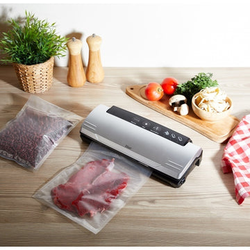 Aparat de vidat Zilan ZLN4711 – 110W, 30 cm, 2 functii, pungi incluse, gri
