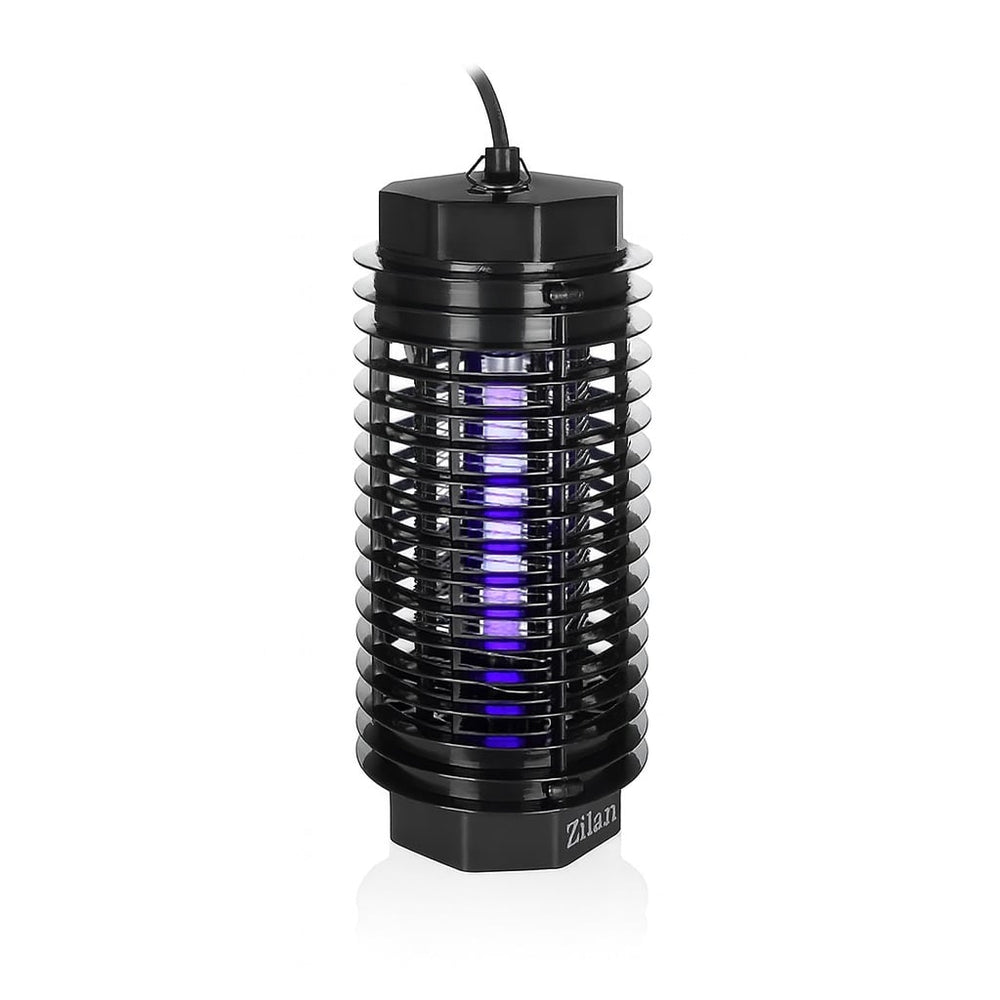 Aparat electric anti-insecte Zilan ZLN2600, 1000V, 4W, acoperire 20m², grilaj siguranta, functionare netoxica, tava colectoare detasabila