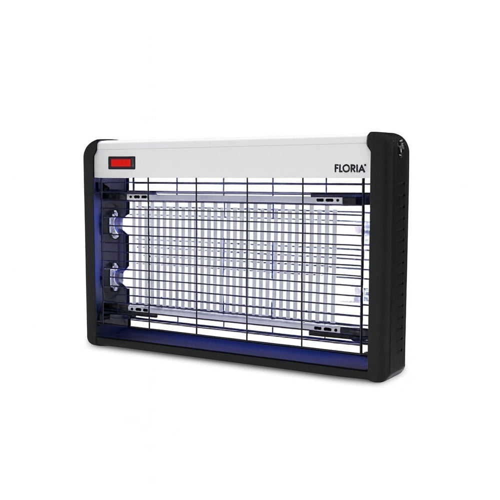 Aparat electric anti-insecte Zilan ZLN7064, 20W, 2 lampi UV, buton pornire/oprire, montaj suspendat sau pe suprafata plana, negru