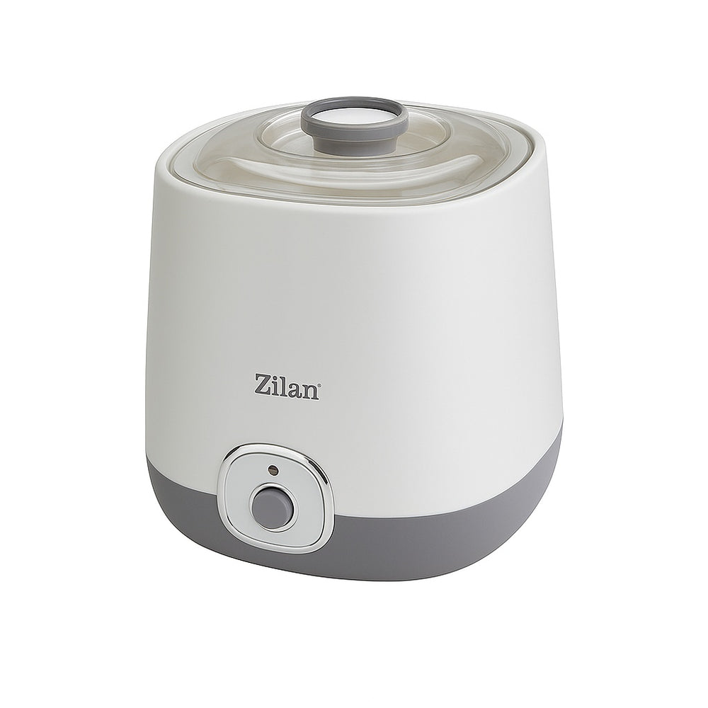 Aparat pentru facut iaurt Zilan ZLN6098 – 20W, capacitate 1L, indicator luminos, buton mecanic, alb