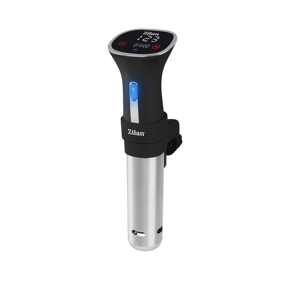 Aparat pentru gatit Sous Vide Zilan ZLN4007, 800W, Timer, Display LCD, Oprire automata, Argintiu/Negru
