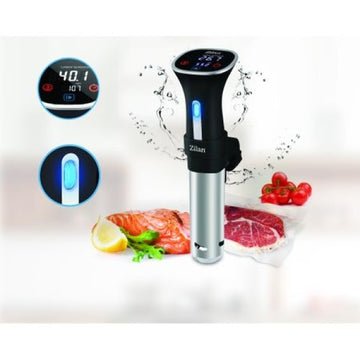 Aparat pentru gatit Sous Vide Zilan ZLN4007 – 800W, timer, display LCD, oprire automata, argintiu/negru
