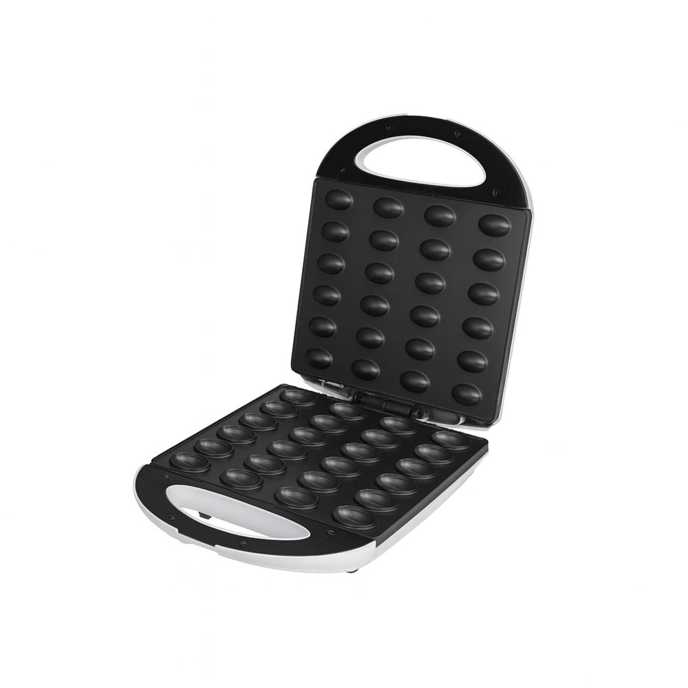 Aparat pentru preparat nuci Zilan ZLN2809, 1600W, 24 jumatati, placi neaderente, alb